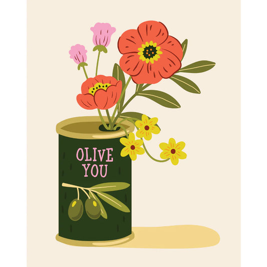 Paint by Numbers Kit | Olive You