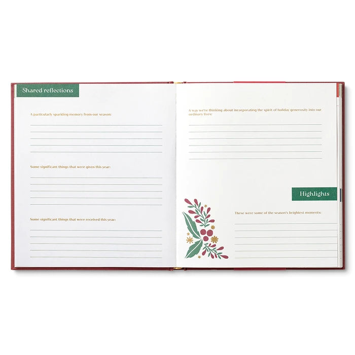 Our Holidays - A Keepsake Book of Memories