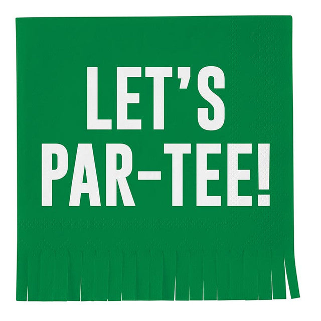 Paper Napkin with Fringe - Let's Par-Tee