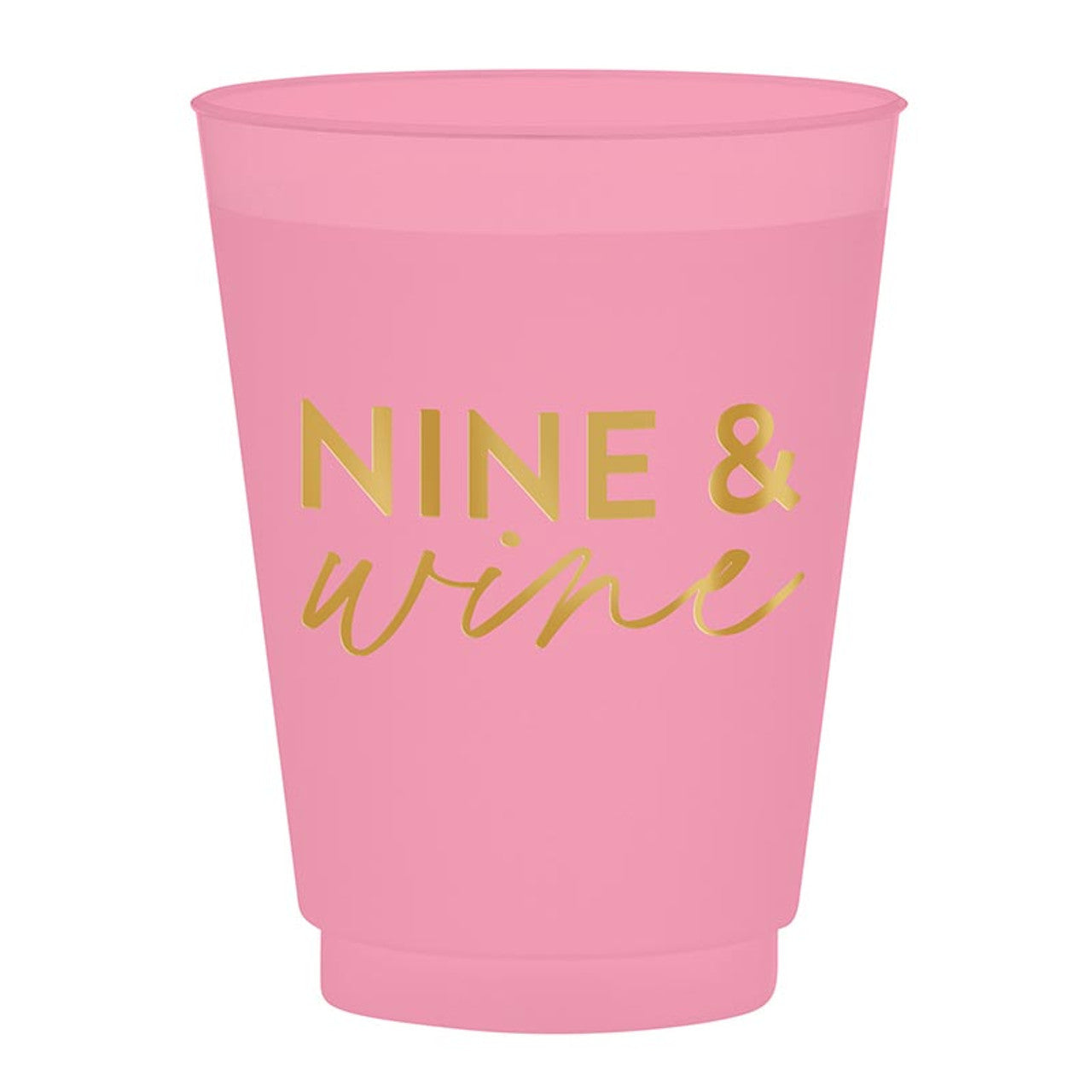 Frosted Party Cups | Nine & Wine