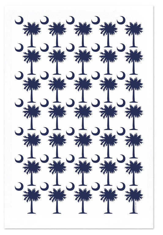 Palm & Moon Hand Towel