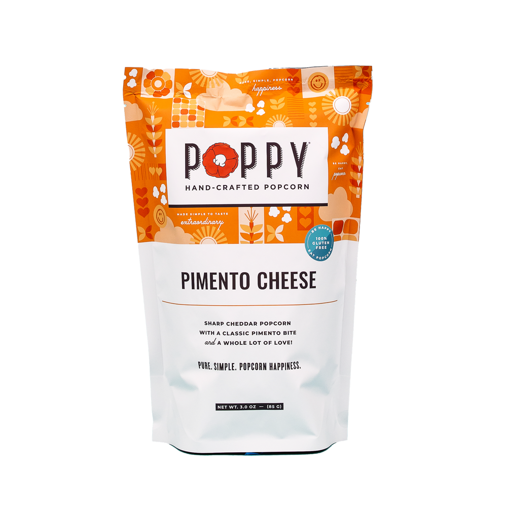 Pimento Cheese Poppy Popcorn