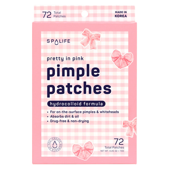 Pretty in Pink Hydrocolloid Clear Pimple Patches