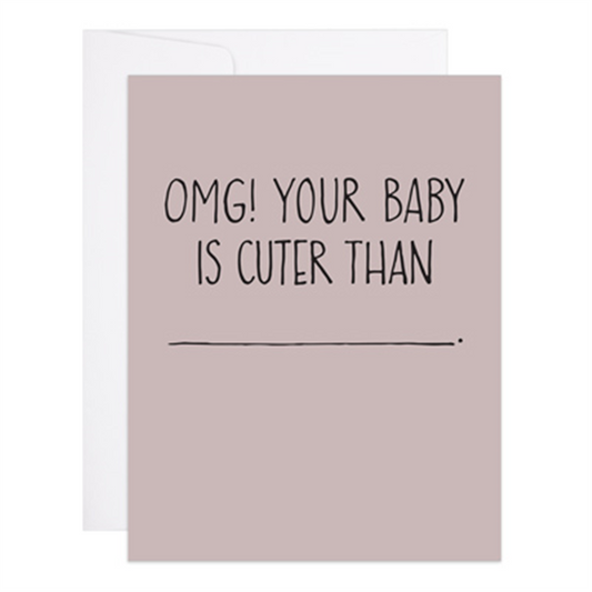 Cuter Baby Card
