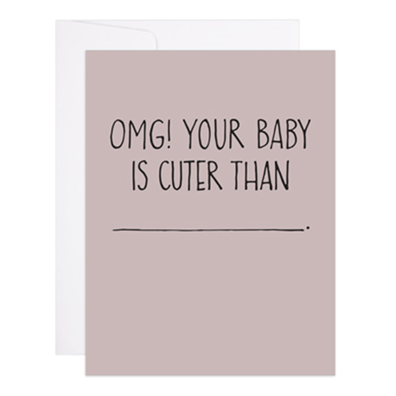 Cuter Baby Card