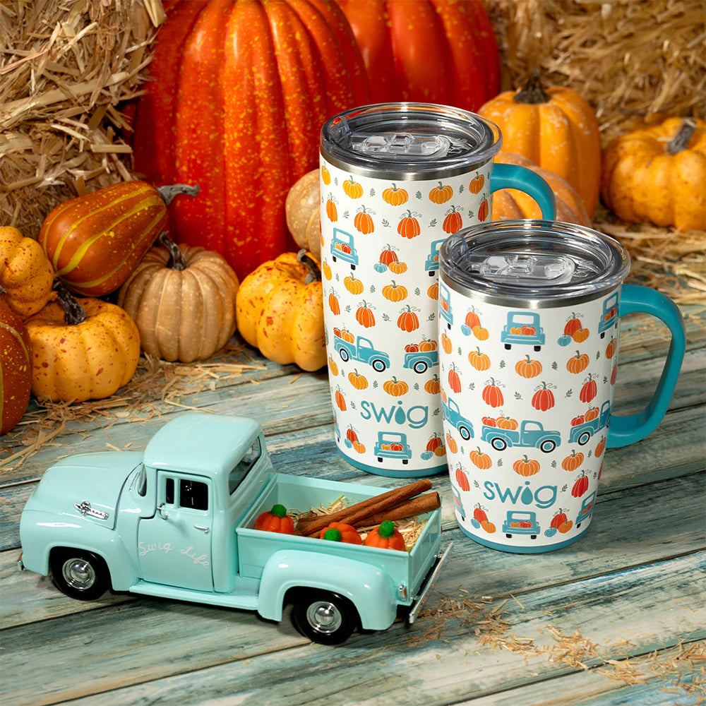 18oz Travel Mug | Pumpkin Patch