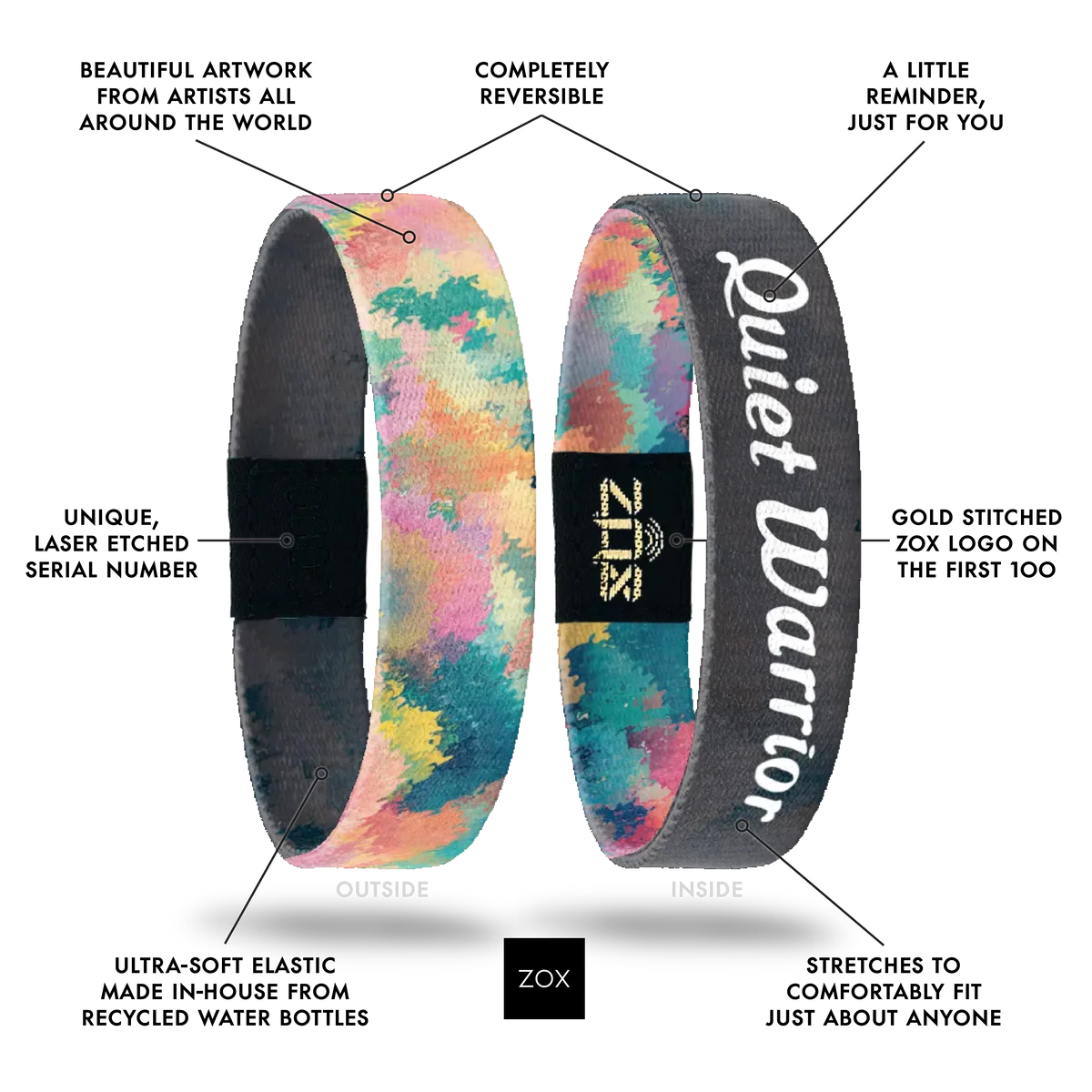 ZOX Interactive Bracelet | Quiet Warrior