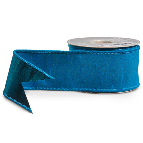 Blue Wired Ribbon | 2.5" X 10 Yds