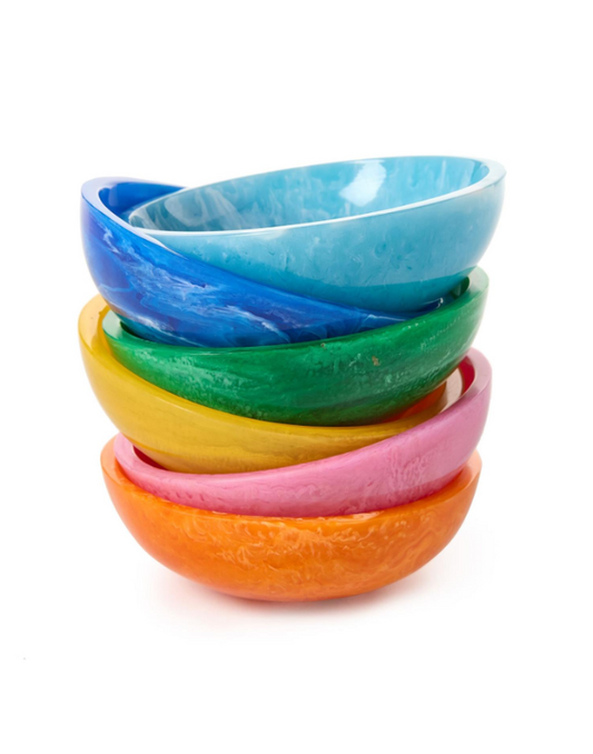 Color Pop Round Tidbit Bowls | Assorted Colors