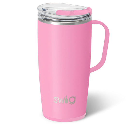 22oz Travel Mug | Shimmer Bubblegum