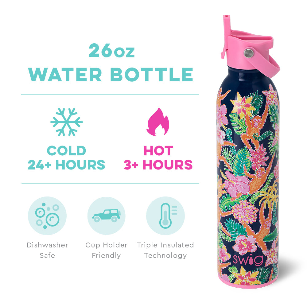 26oz Flip+Sip Water Bottle | Jungle Gym