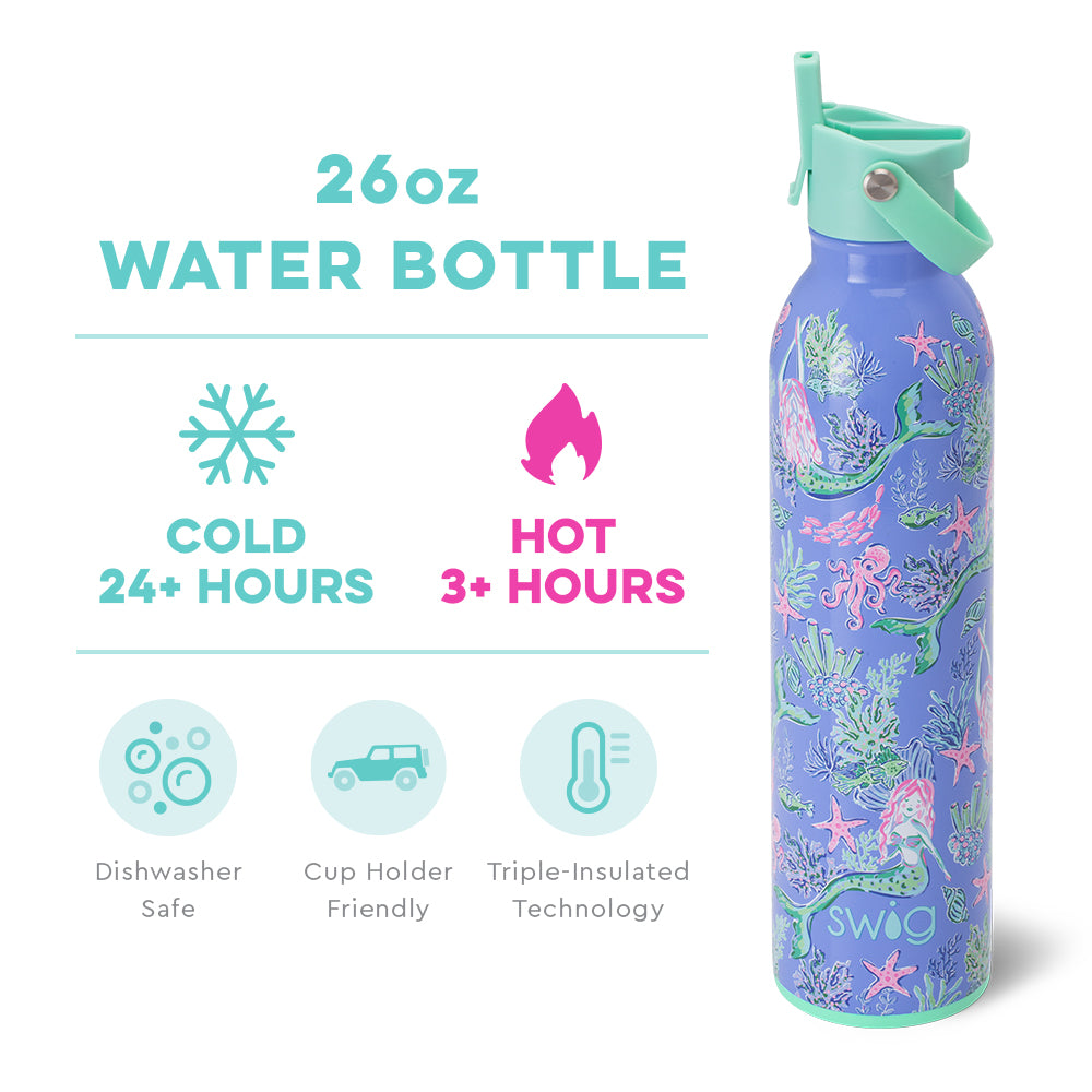 26oz Flip+Sip Water Bottle | Under the Sea