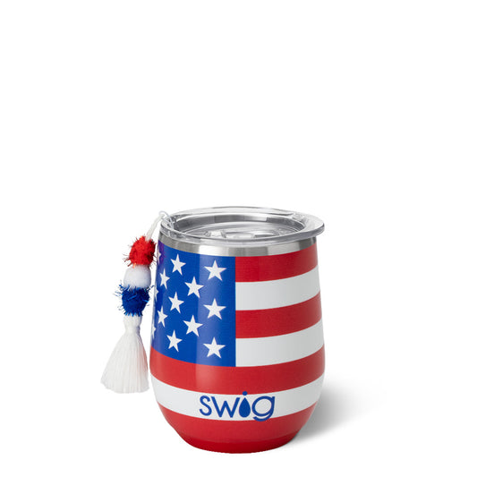 12oz Stemless Wine Cup | All American