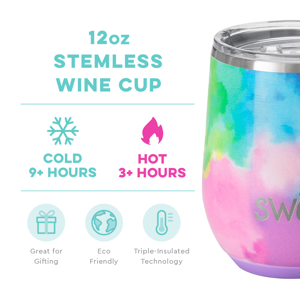 12oz Stemless Wine Cup | Cloud Nine