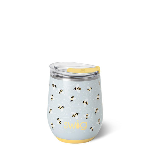 12oz Stemless Wine Cup | Busy Bee