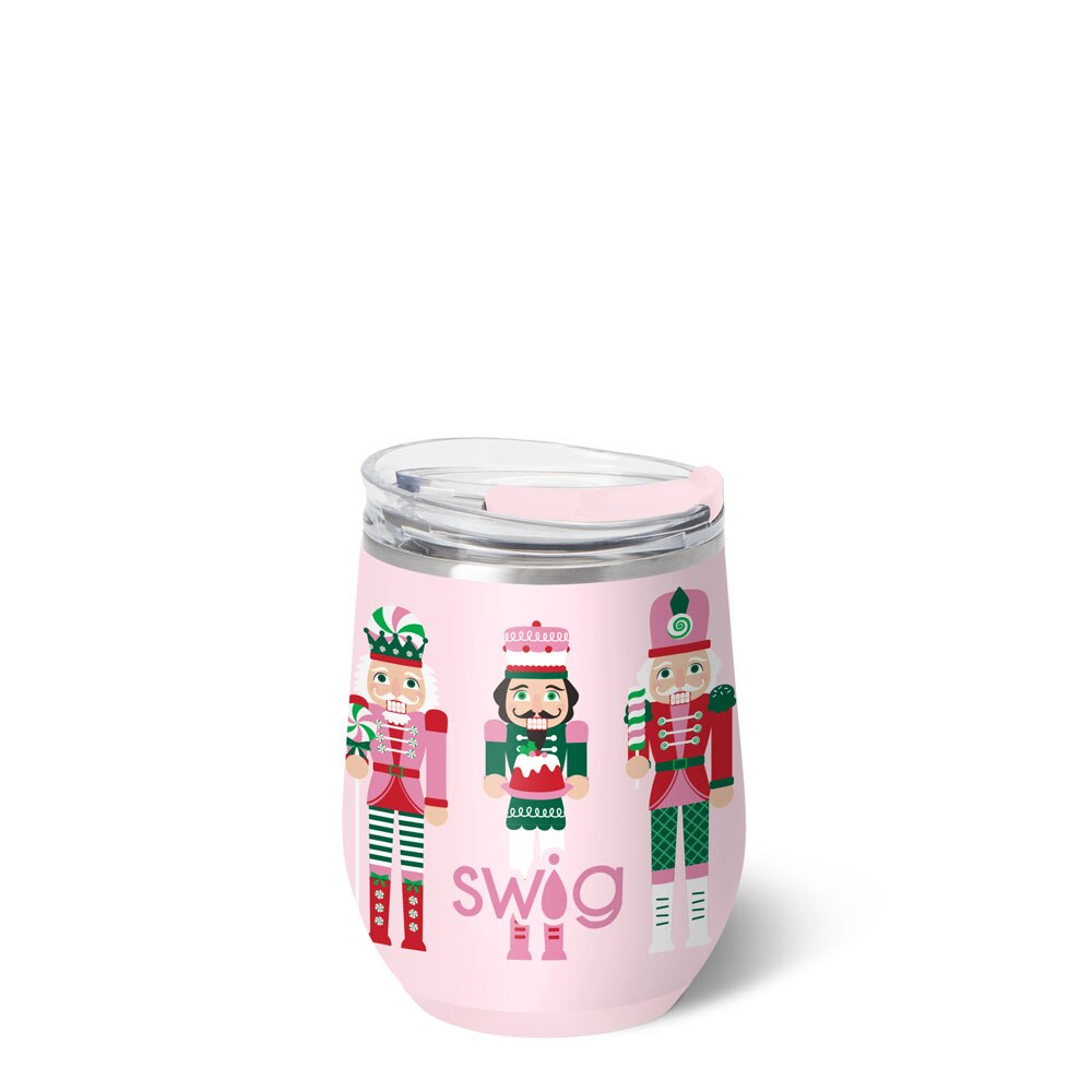 12oz Stemless Wine Cup | Sugar Plum Soldiers