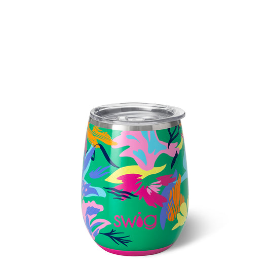 14oz Stemless Wine Cup - Paradise