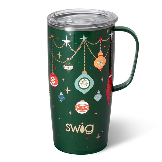 22oz Travel Mug | Deck the Halls