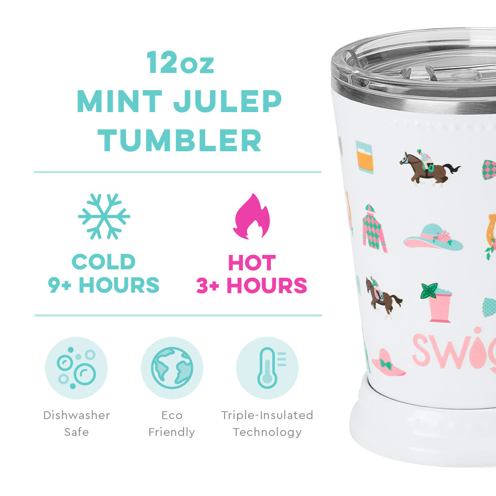 Mint Julep Tumbler (12oz) | Derby Day