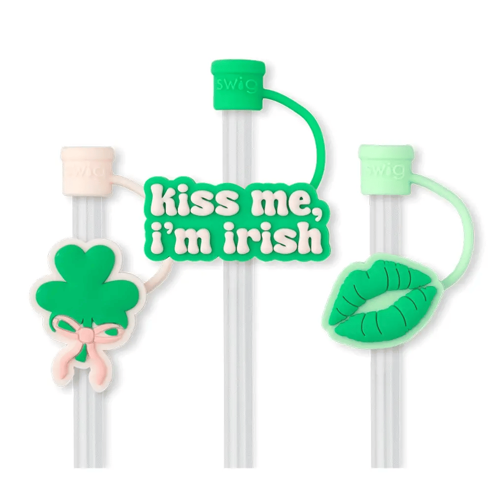 Straw Topper Set | Clover Crush