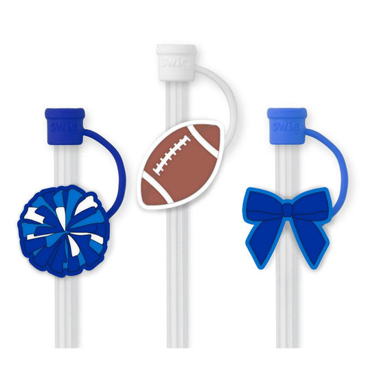 Straw Topper Set | We've Got Spirit Royal
