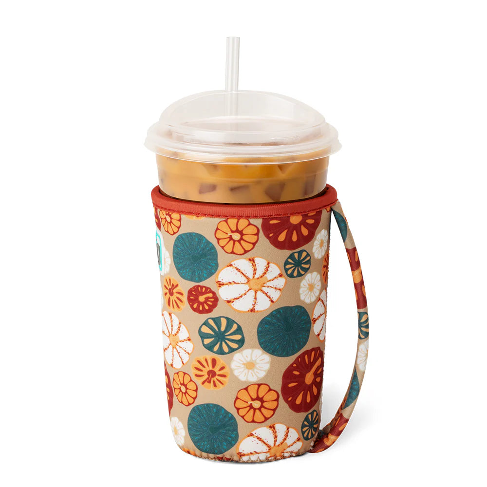 22oz Iced Cup Coolie | Fall Harvest