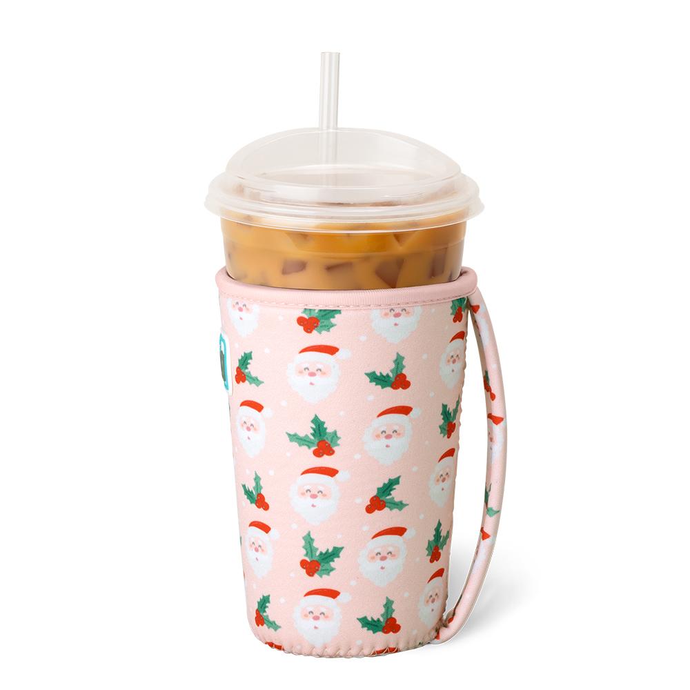 22oz Iced Cup Coolie | Holly Jolly