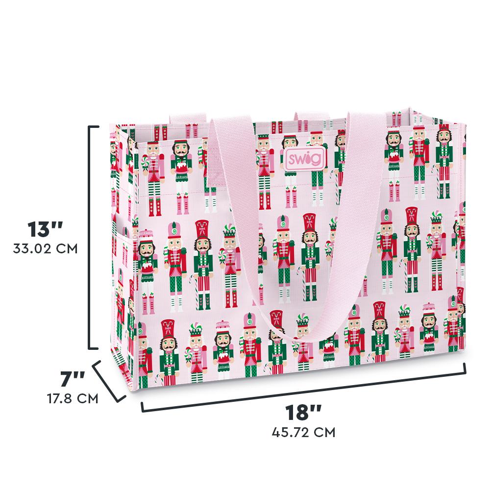 Large Reusable Gift Bag | Sugar Plum Soldiers