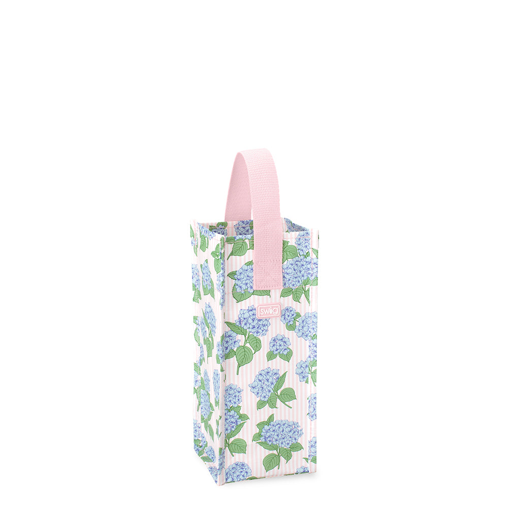 Wine Reusable Gift Bag | Hydrangeas