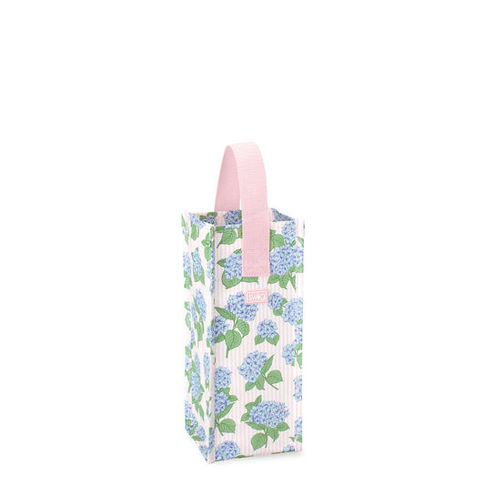 Wine Reusable Gift Bag | Hydrangeas