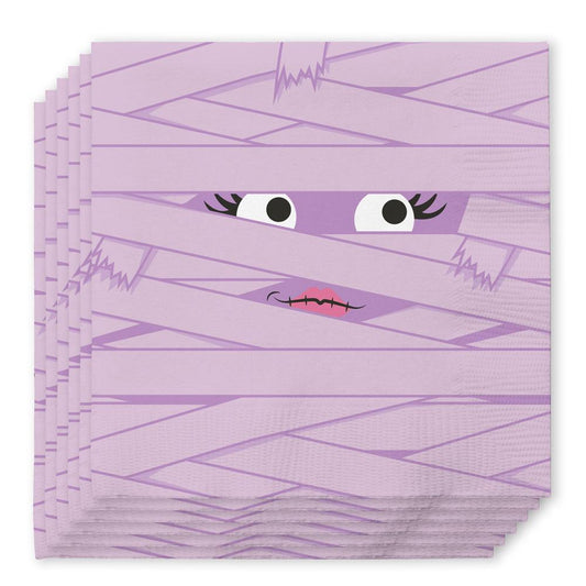 Cocktail Napkins | Boo Crew Mummy
