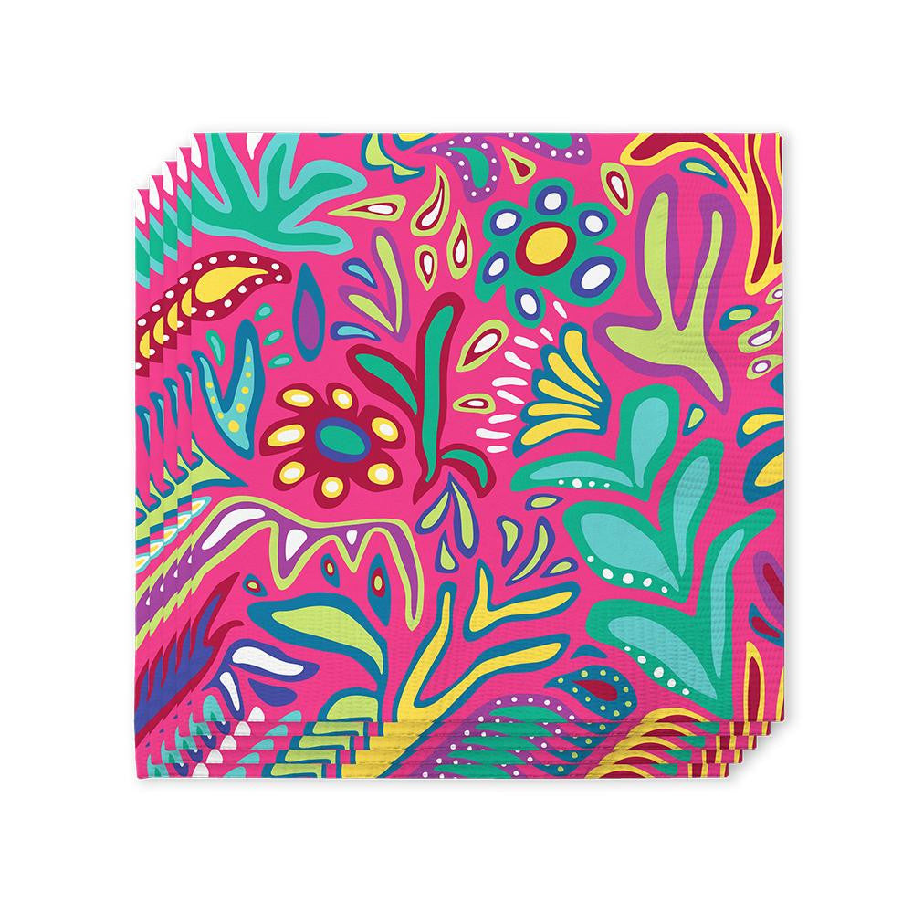 Cocktail Napkins | Flora Rosa