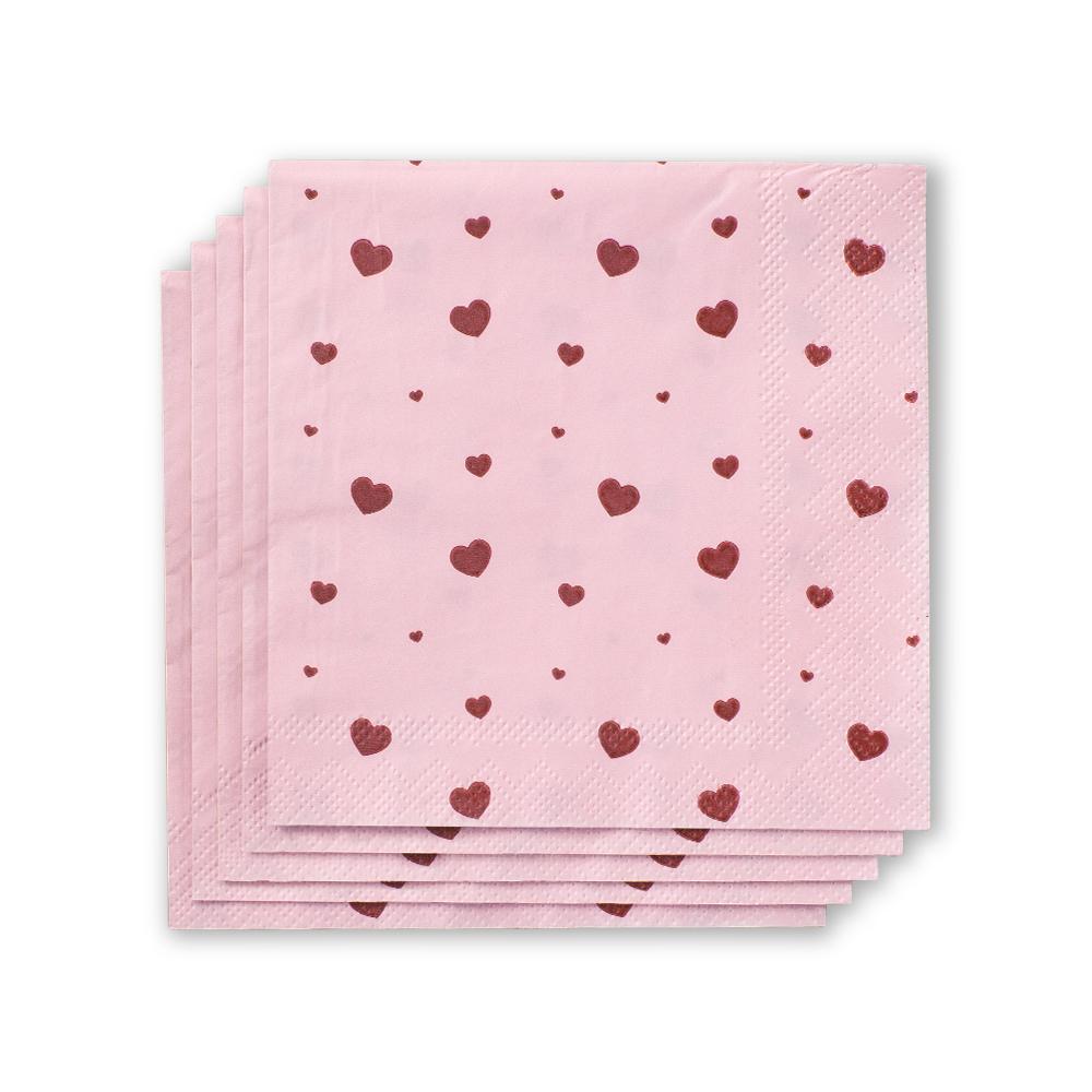 "a" Cocktail Napkins | Sweethearts
