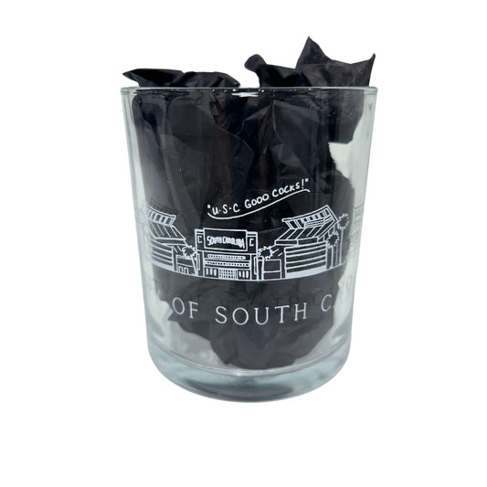 Double Old Fashioned Glass | South Carolina Skyline