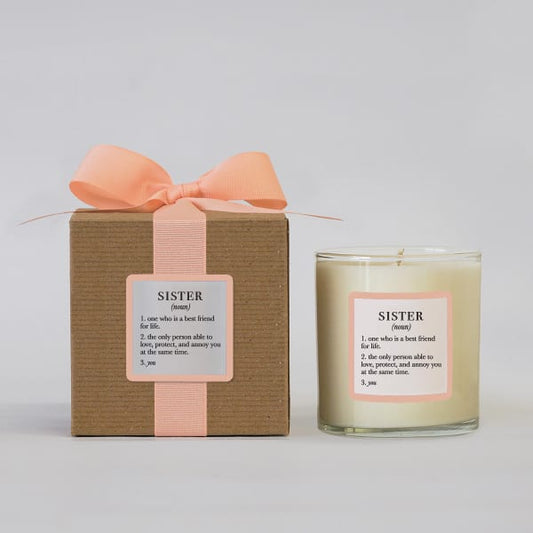 Sister OG Definition Candle