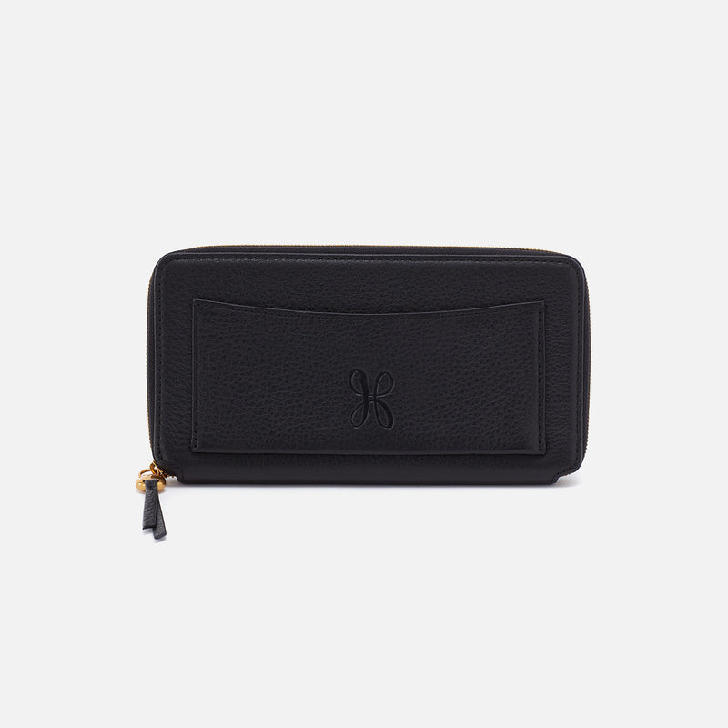 Hart | Large Wallet | Pebbled Leather | Black