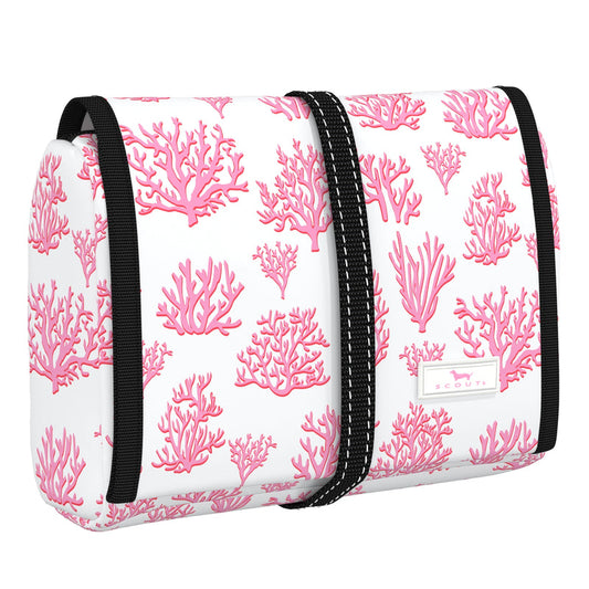 Beauty Burrito | Hanging Toiletry Bag | Floral Reef