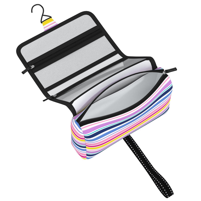 Beauty Burrito | Hanging Toiletry Bag | Stripe a Pose