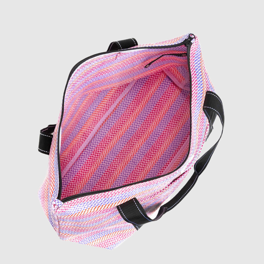 On Holiday | Medium Woven Travel Bag | Tiki Time