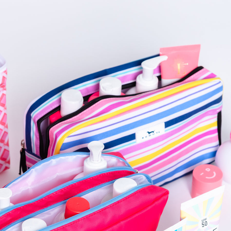 3-Way Toiletry Bag | Stripe a Pose