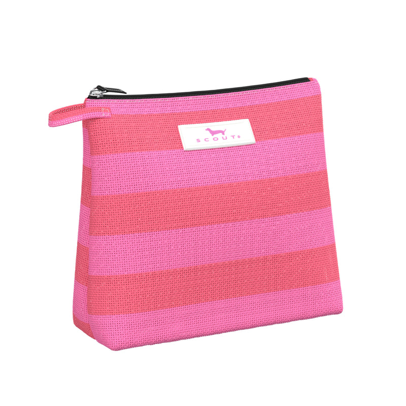 Go Getter | Medium Woven Pouch | Bubblegum and Watermelon