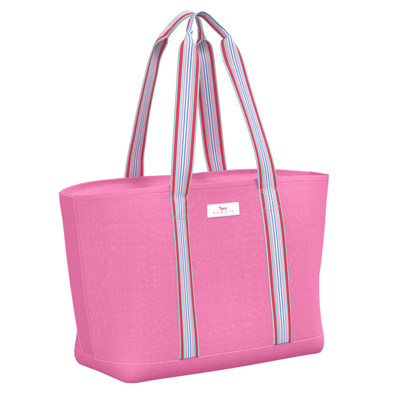 Joyride | Large Woven Tote | Bubblegum