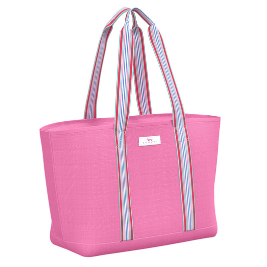 Joyride | Large Woven Tote | Bubblegum