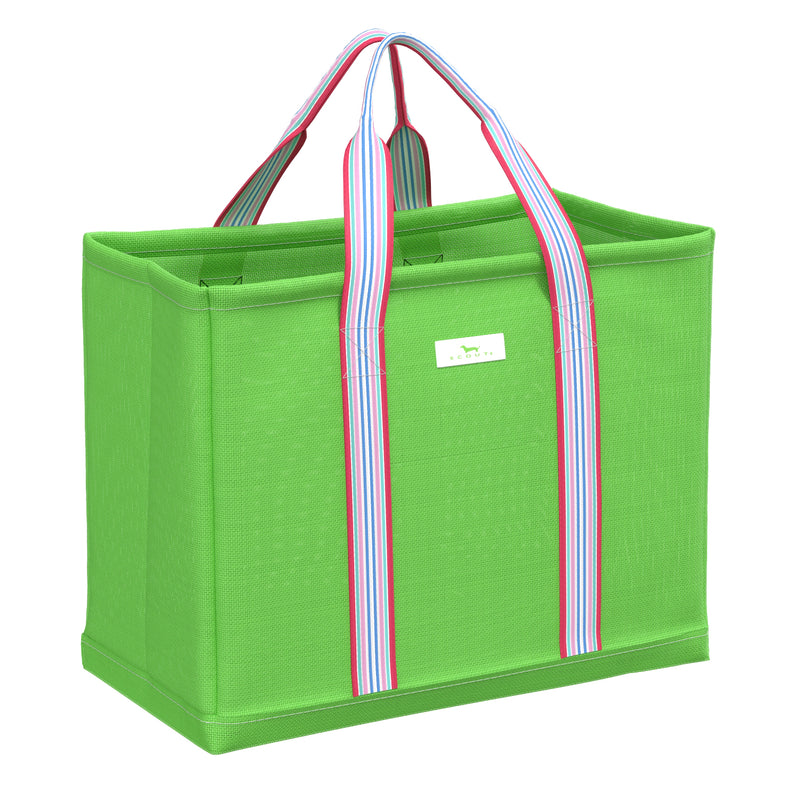 Roadtripper | Medium Woven Tote | Grass