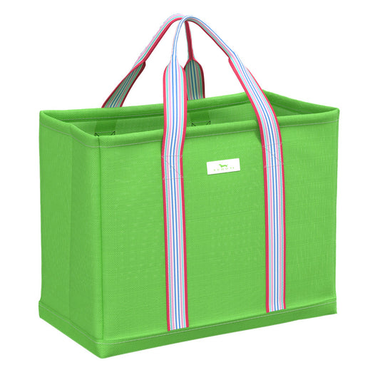 Roadtripper | Medium Woven Tote | Grass