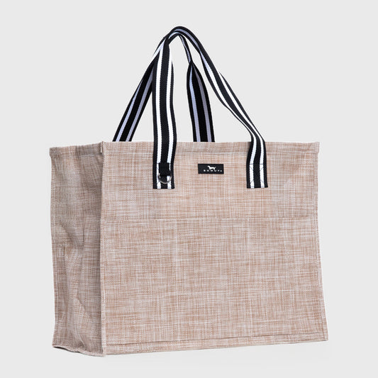 Extended Stay Tote | X-Large Bag | Sand Woven