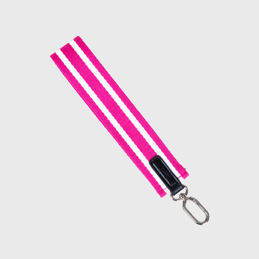 On Hand Wrist Strap | Red Violet and White