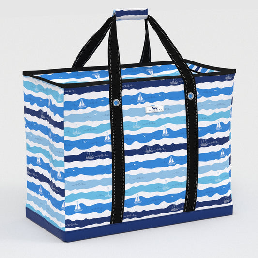 4 Boys Bag | XX-Large Zip Tote | Catch my Drift
