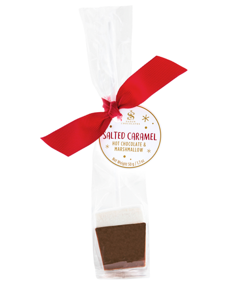 Salted Caramel Hot Chocolate Marshmallow Stick