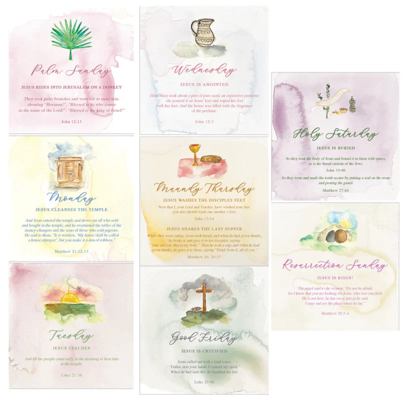 Calendar Inserts | Holy Week Easter